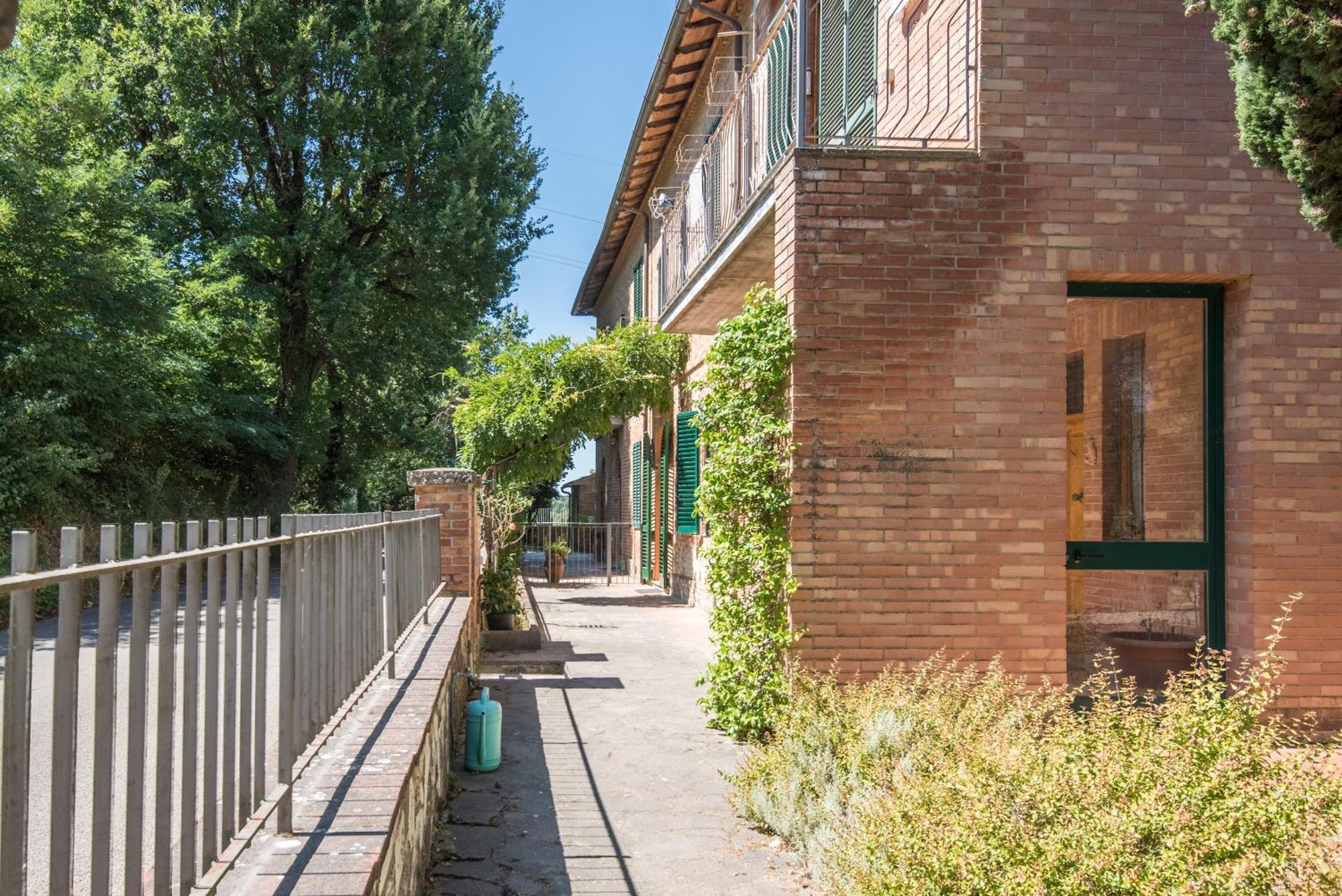 Podere San Lorenzo Siena Bagian luar foto